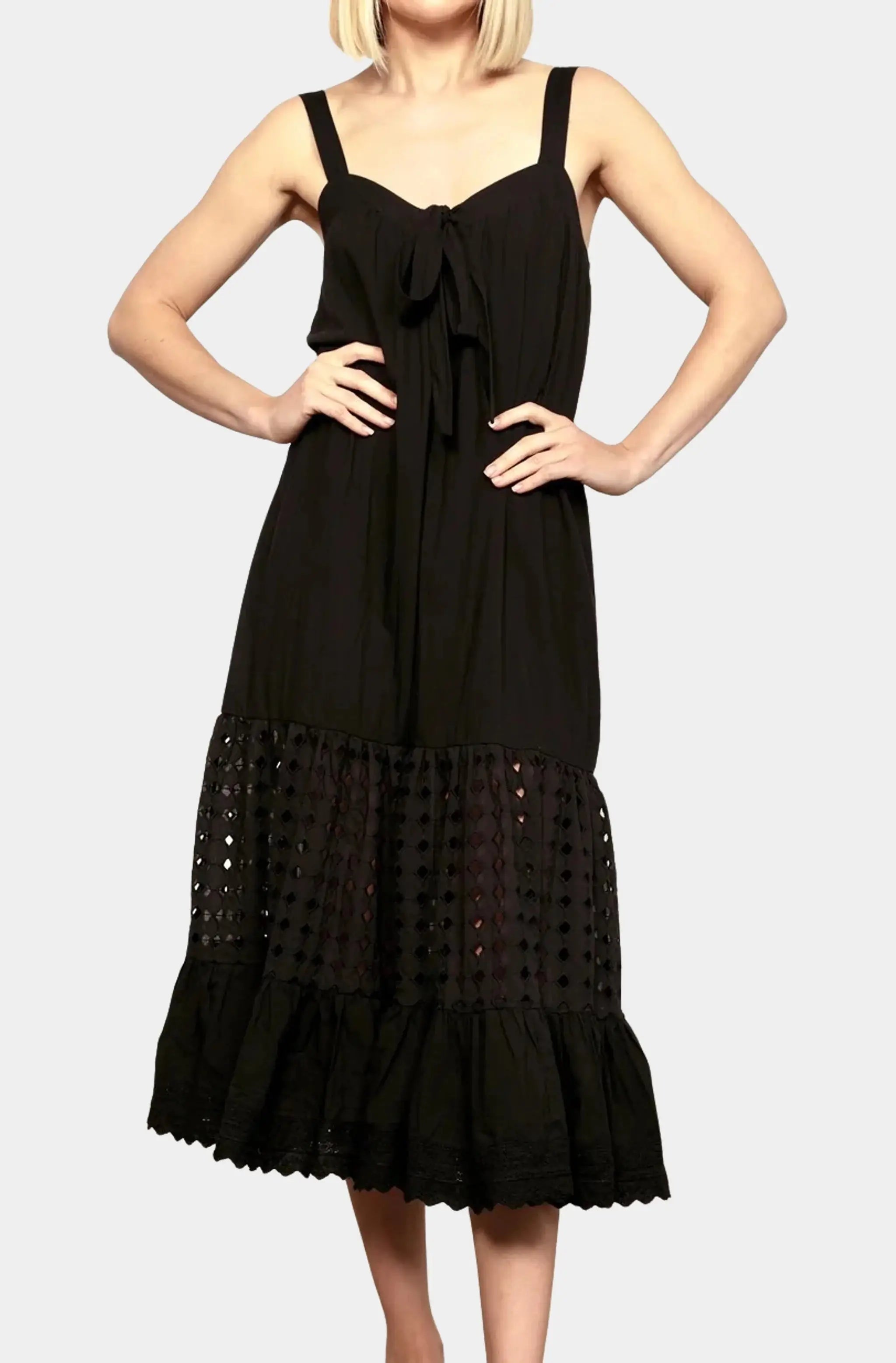 Costa Coquette Midi Dress