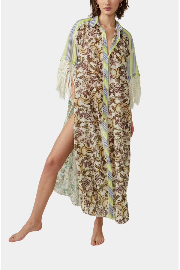 Watching Waves Maxi Shirt