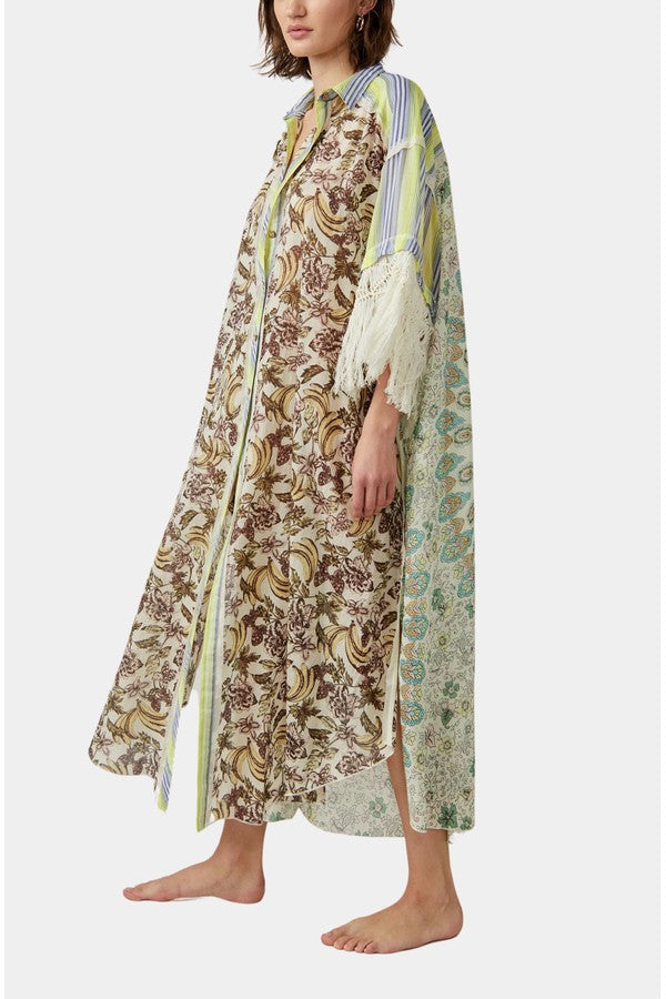 Watching Waves Maxi Shirt