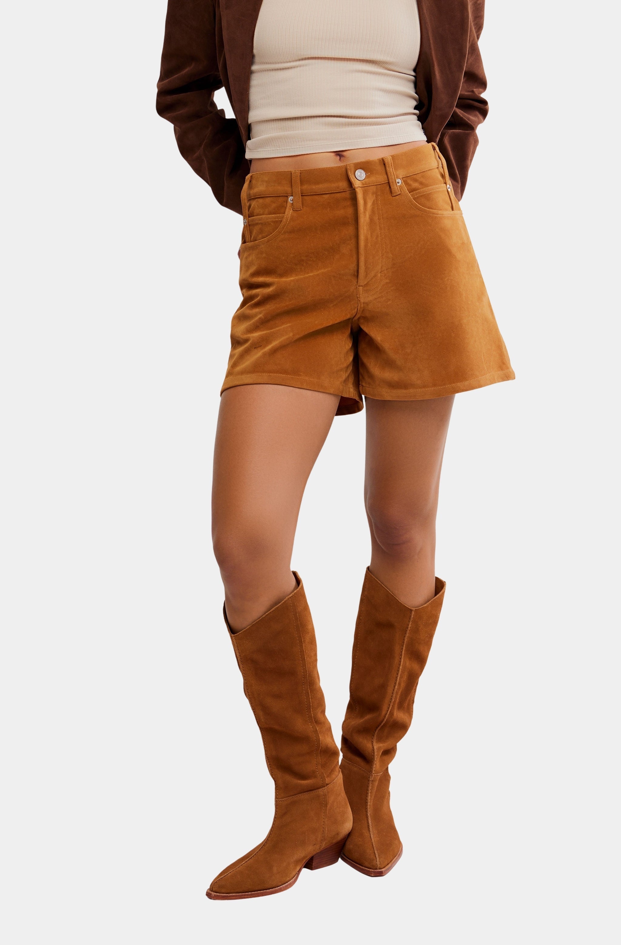 Tippi Vegan Suede Short