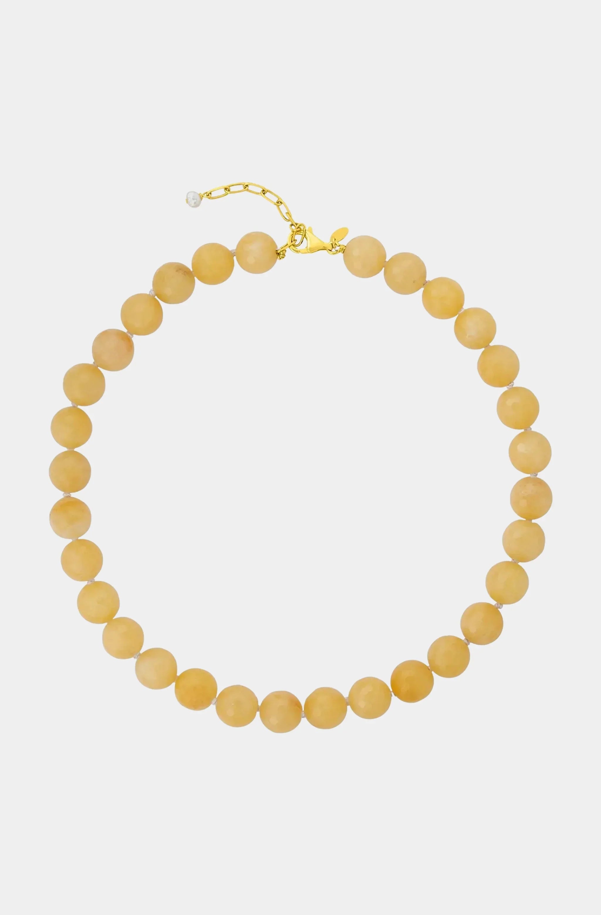 Paloma Necklace Yellow Jade
