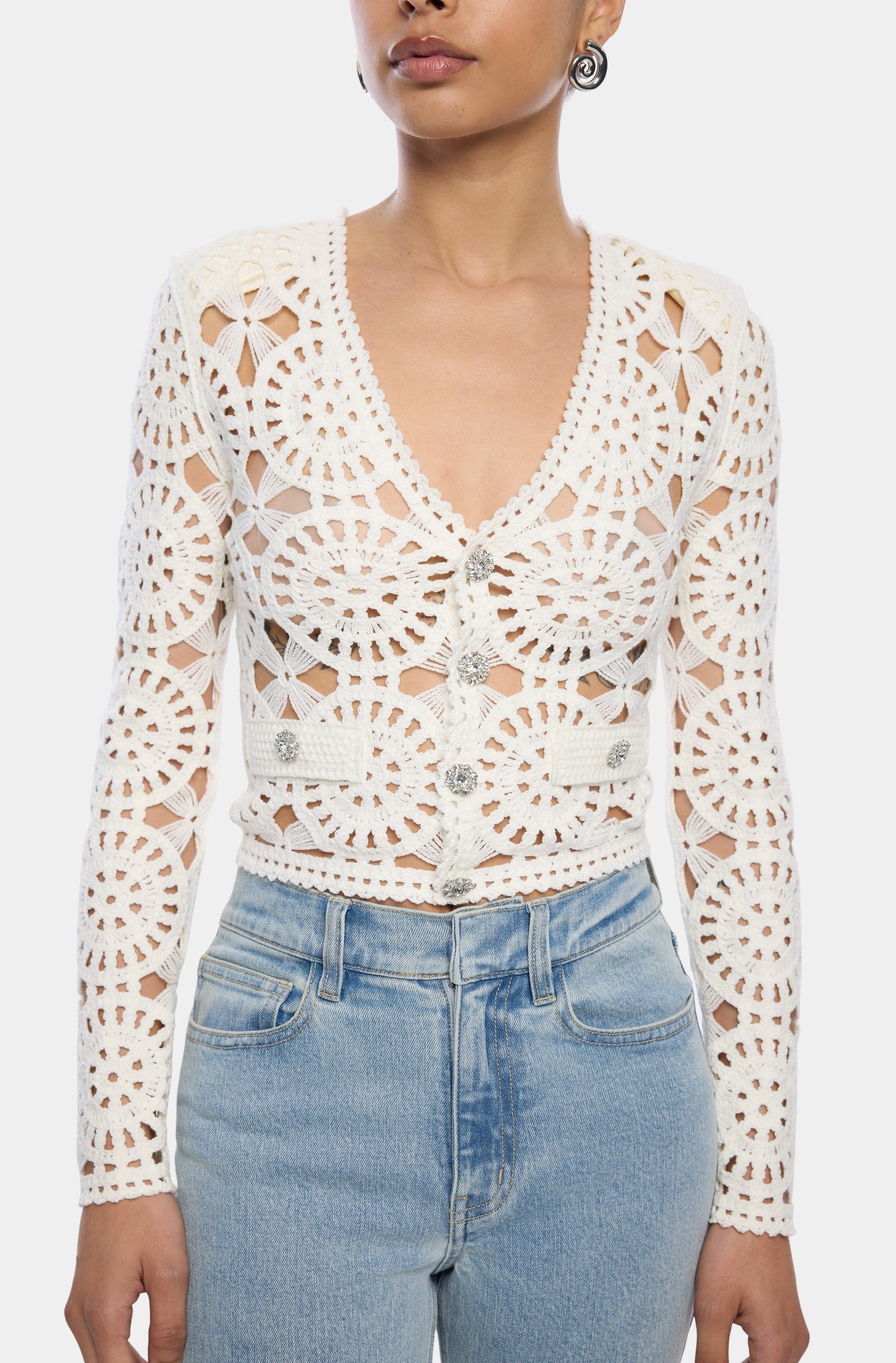 Melody Crochet Sweater