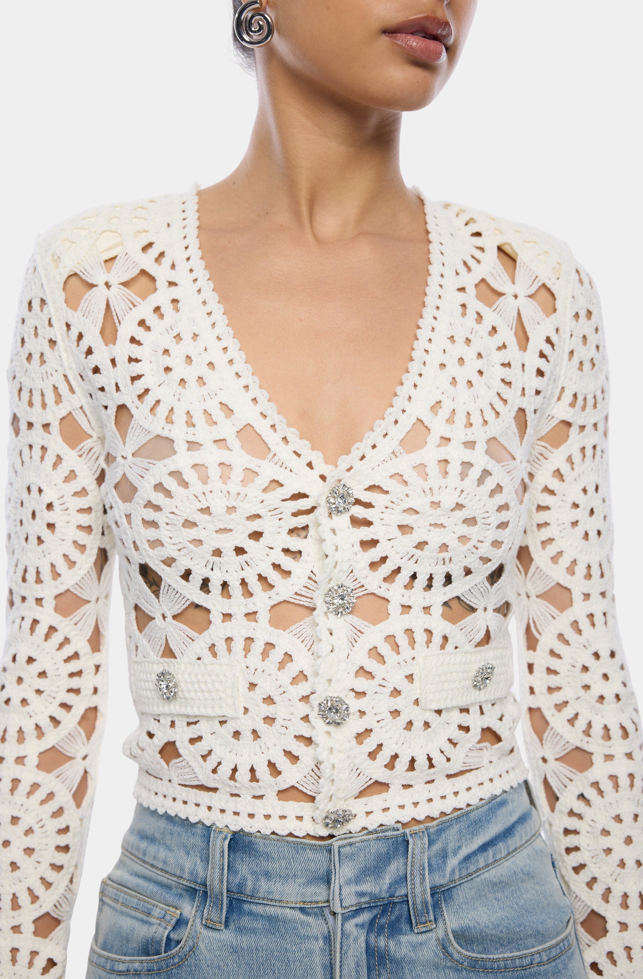 Melody Crochet Sweater