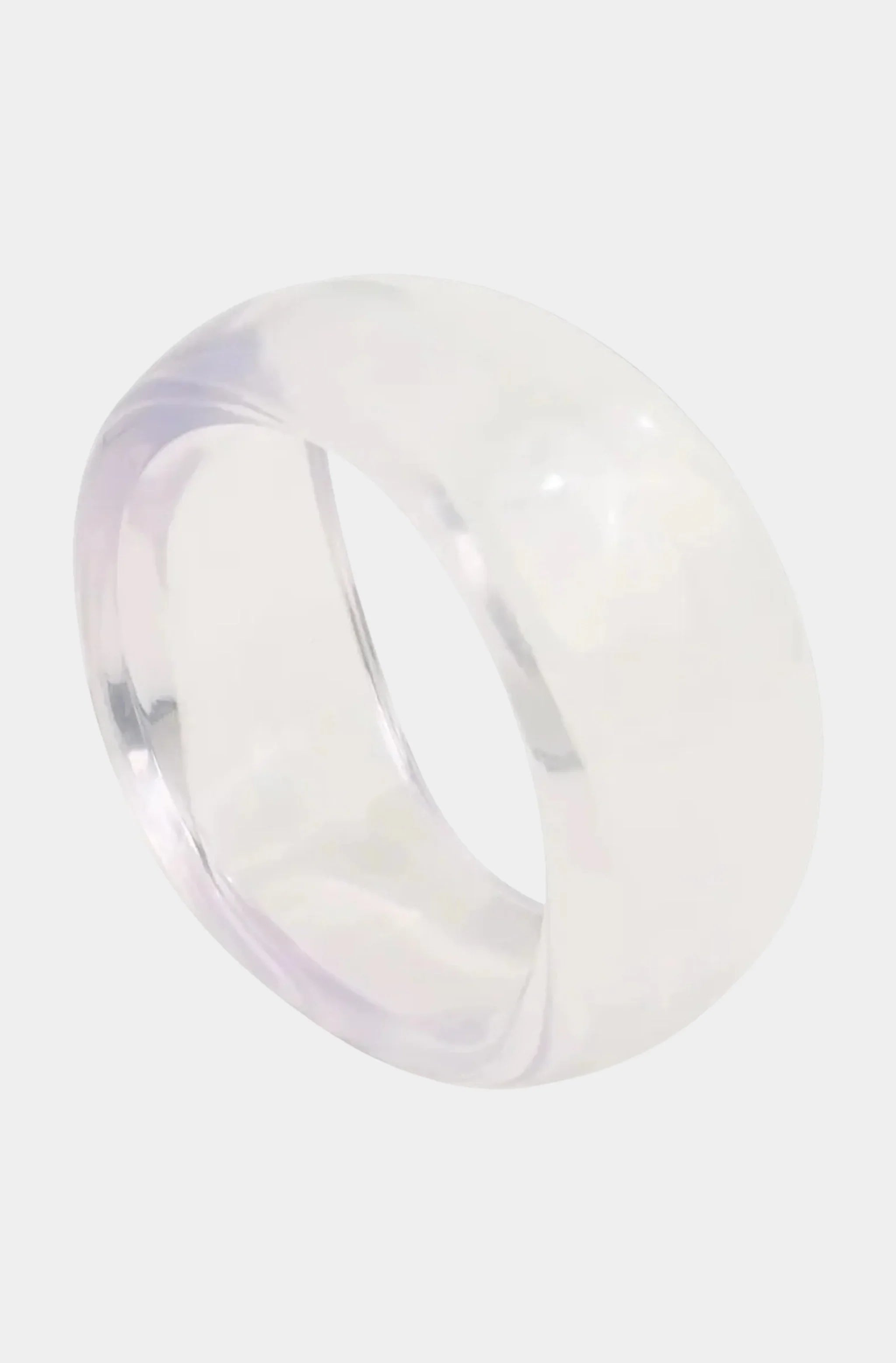 Jessie Clear Acrylic Bangle
