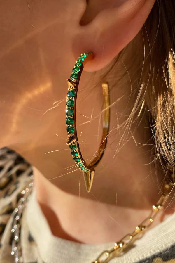 Spiked Hoops