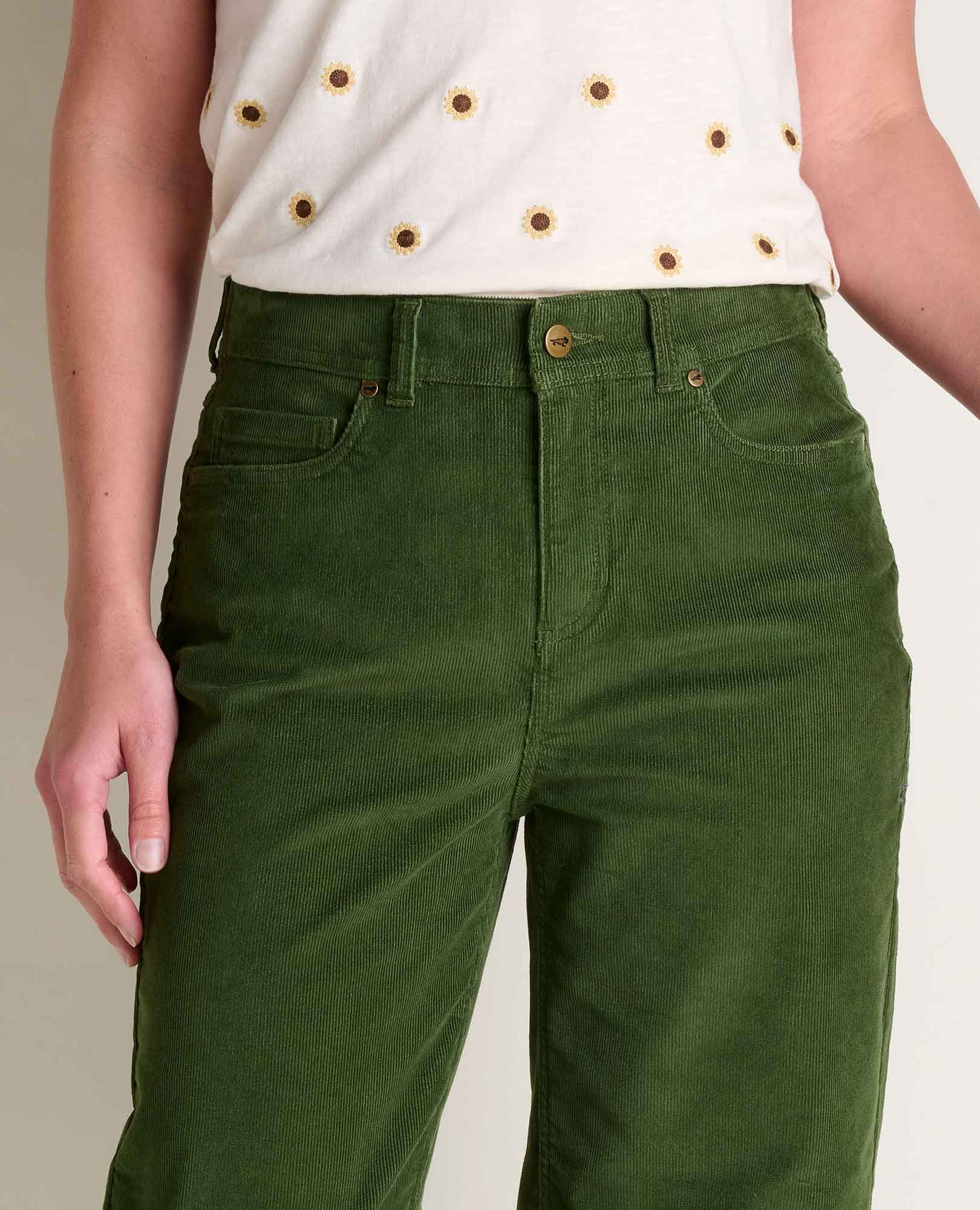 Coaster Cord Wide Leg Pant