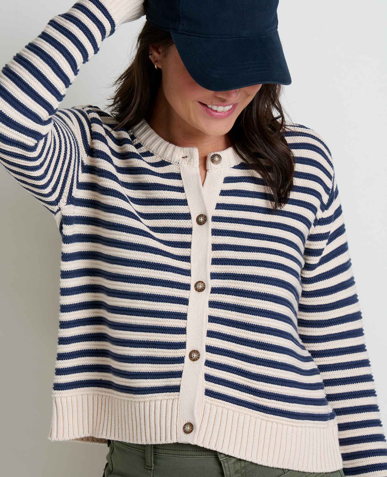 Bianca Crew Cardigan