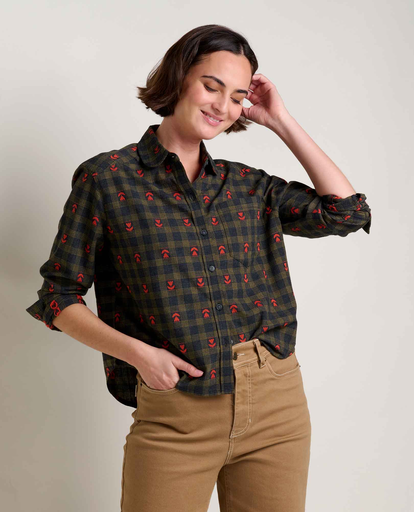 Re-Form Flannel Boxy Shirt