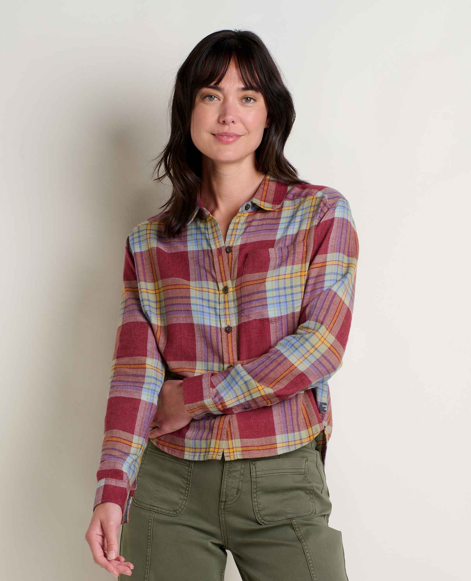 Re-Form Flannel Boxy Shirt