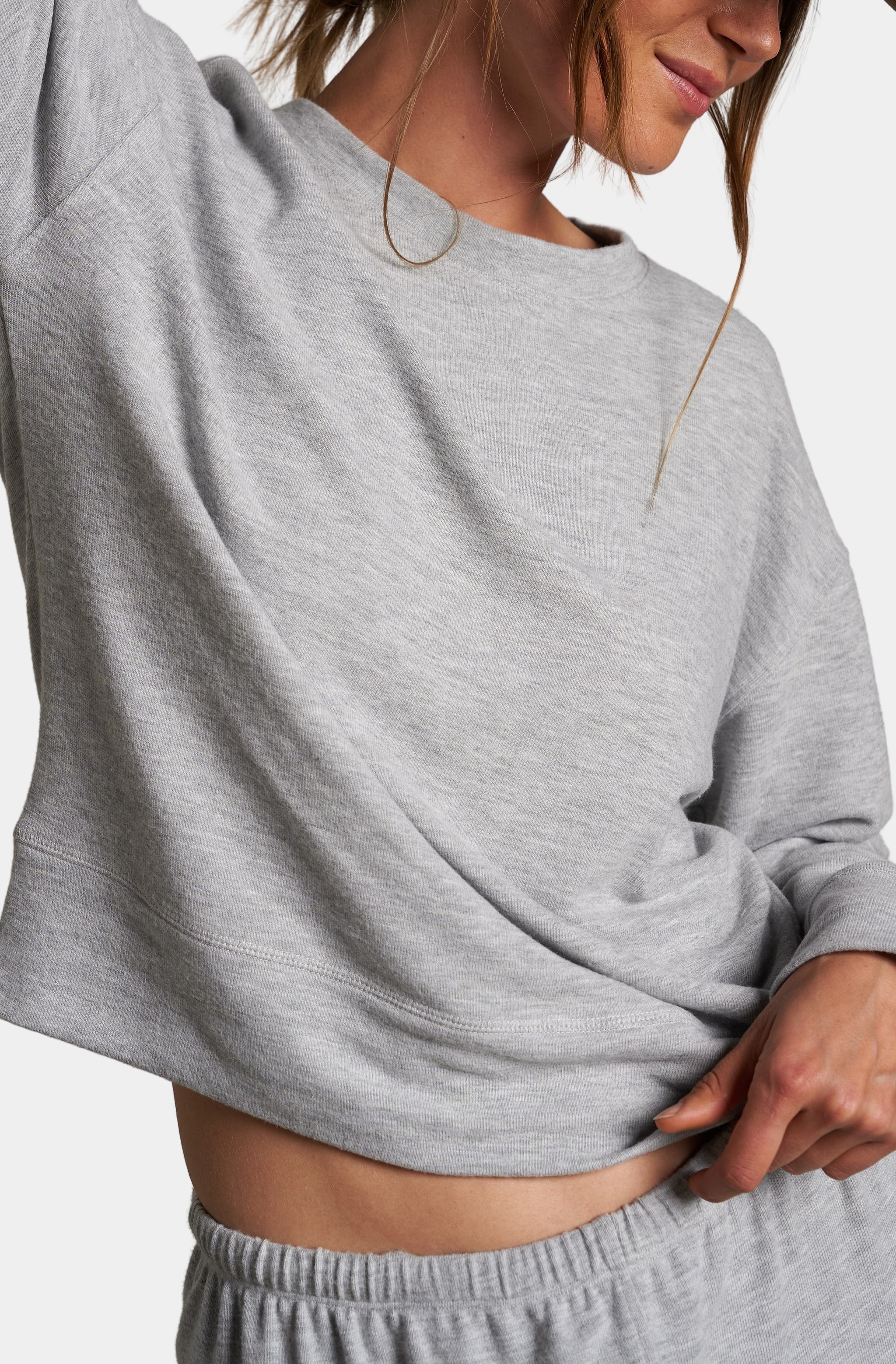 Selma Brushed Sweater Jersey Pullover