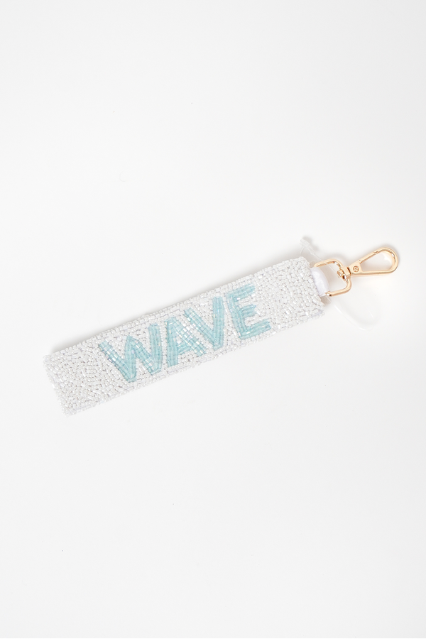 Game Day Beaded Keychain