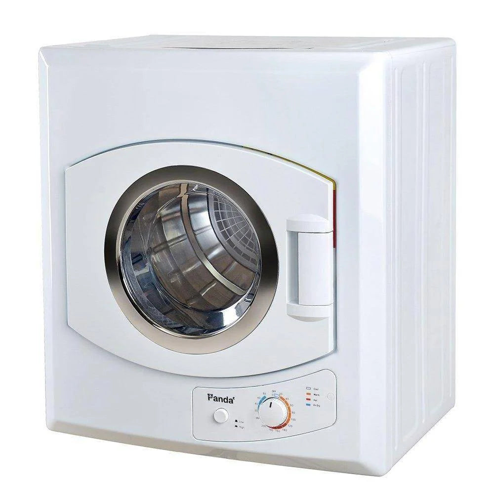 3.75 Cu. Ft. Compact Portable Electric Clothes Dryer with Easy Controls, White