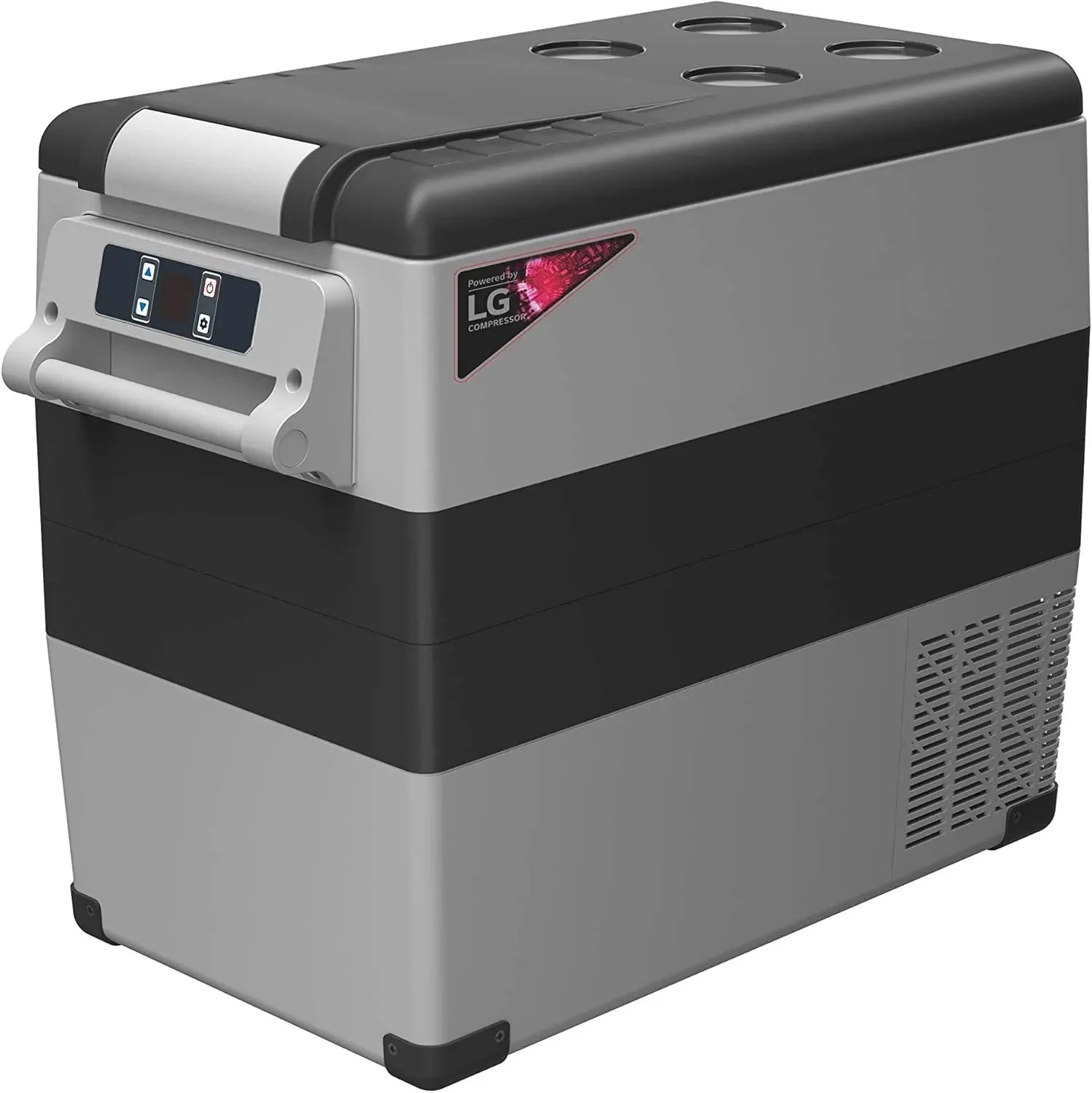 CF45 Portable Refrigerator 12 Volt Car Freezer 42 Quart Mini Fridge Freezer (-4掳C~68掳C) for Truck, RV, Vehicle, Travel, Outdoor -12/24V DC