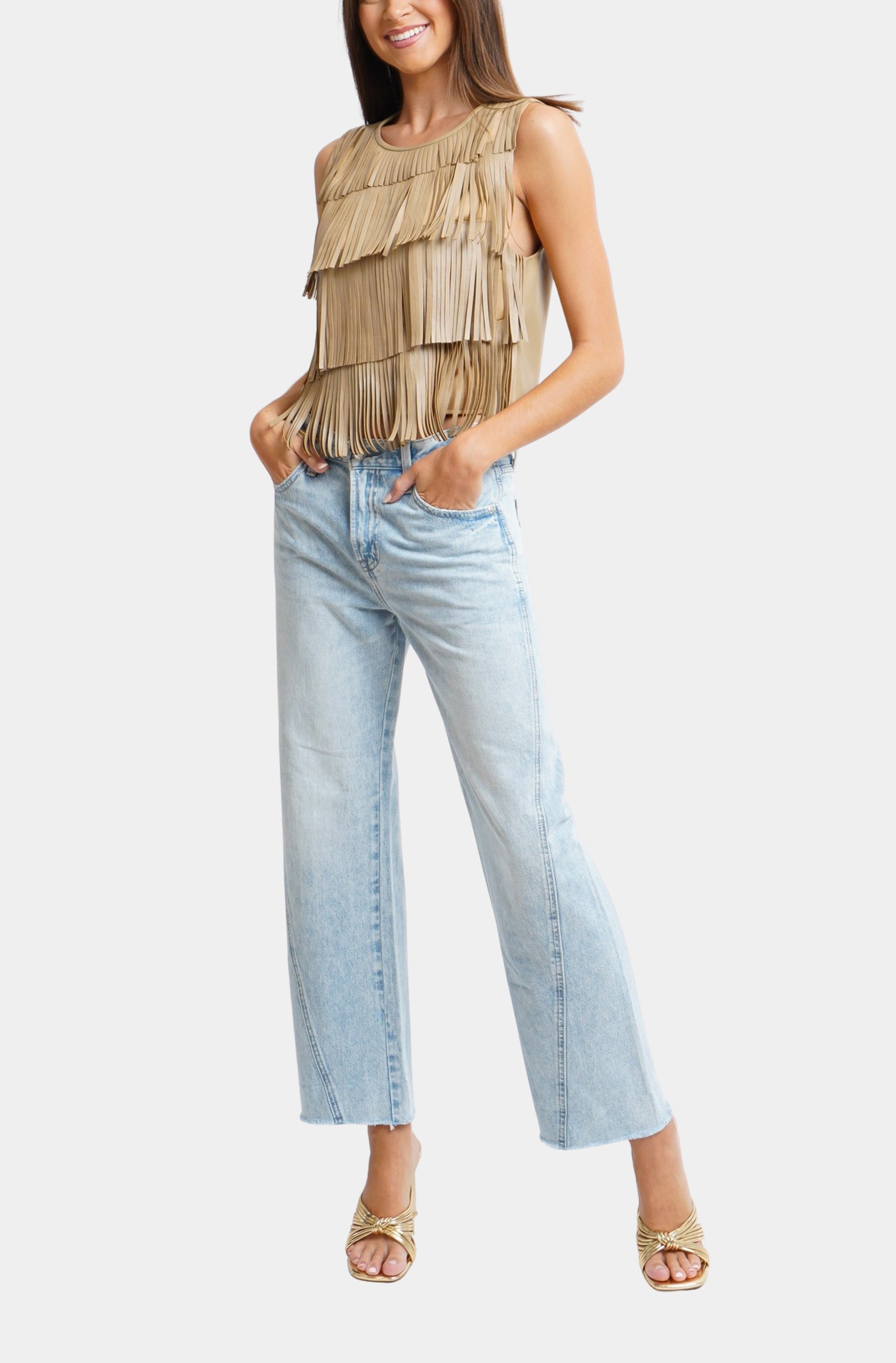 Monte Fringe Top