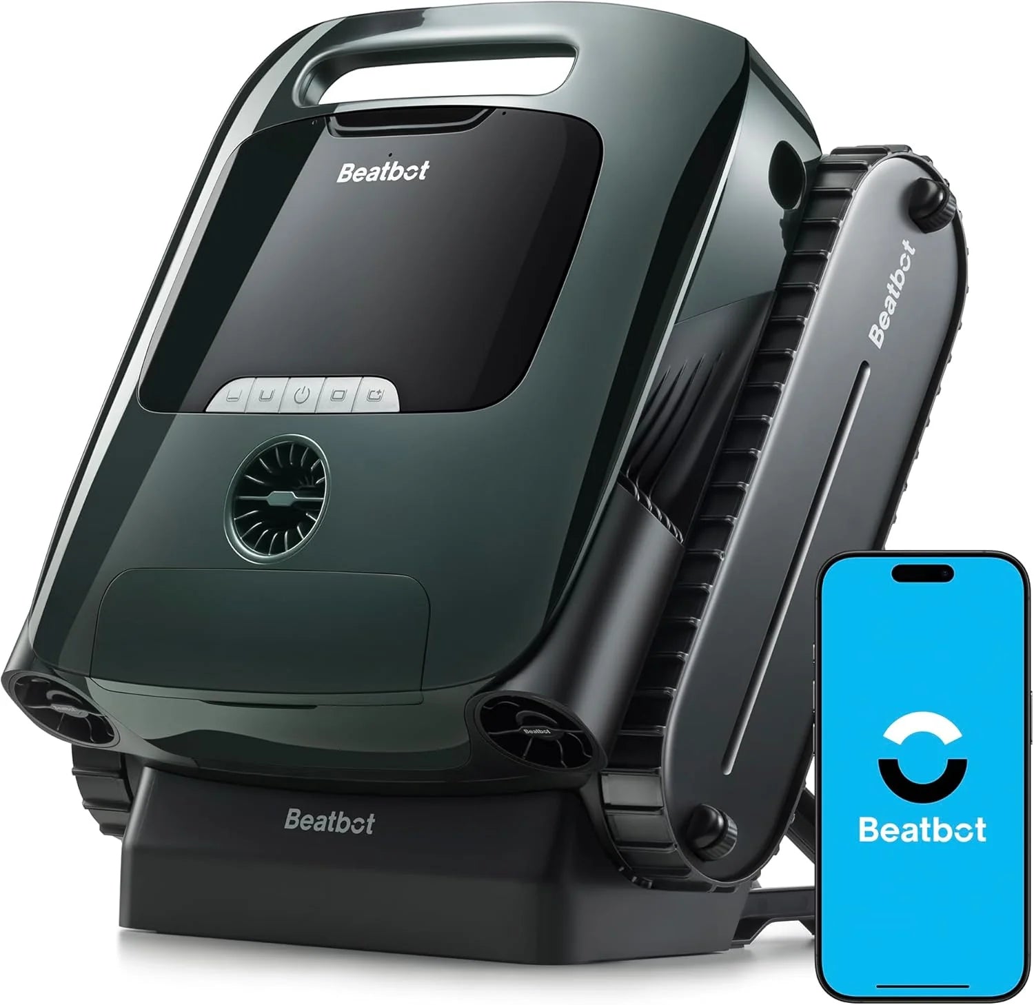 Beatbot AquaSense 2 Pro Cordless Pool Vacuum Robot - 5-in-1 Cleaning with App Control, Emerald Green