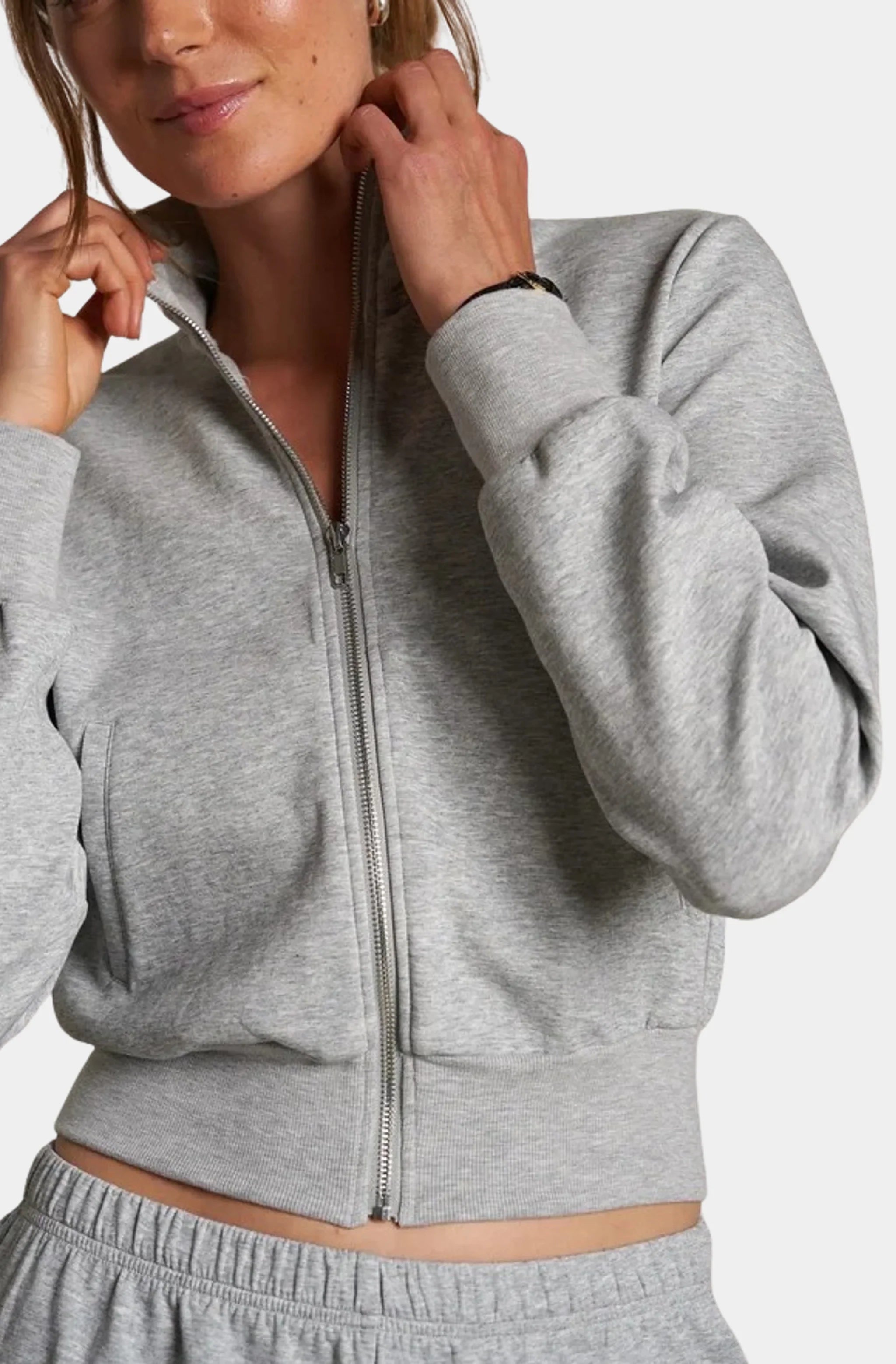 Milana Travel Cropped Track Jacket