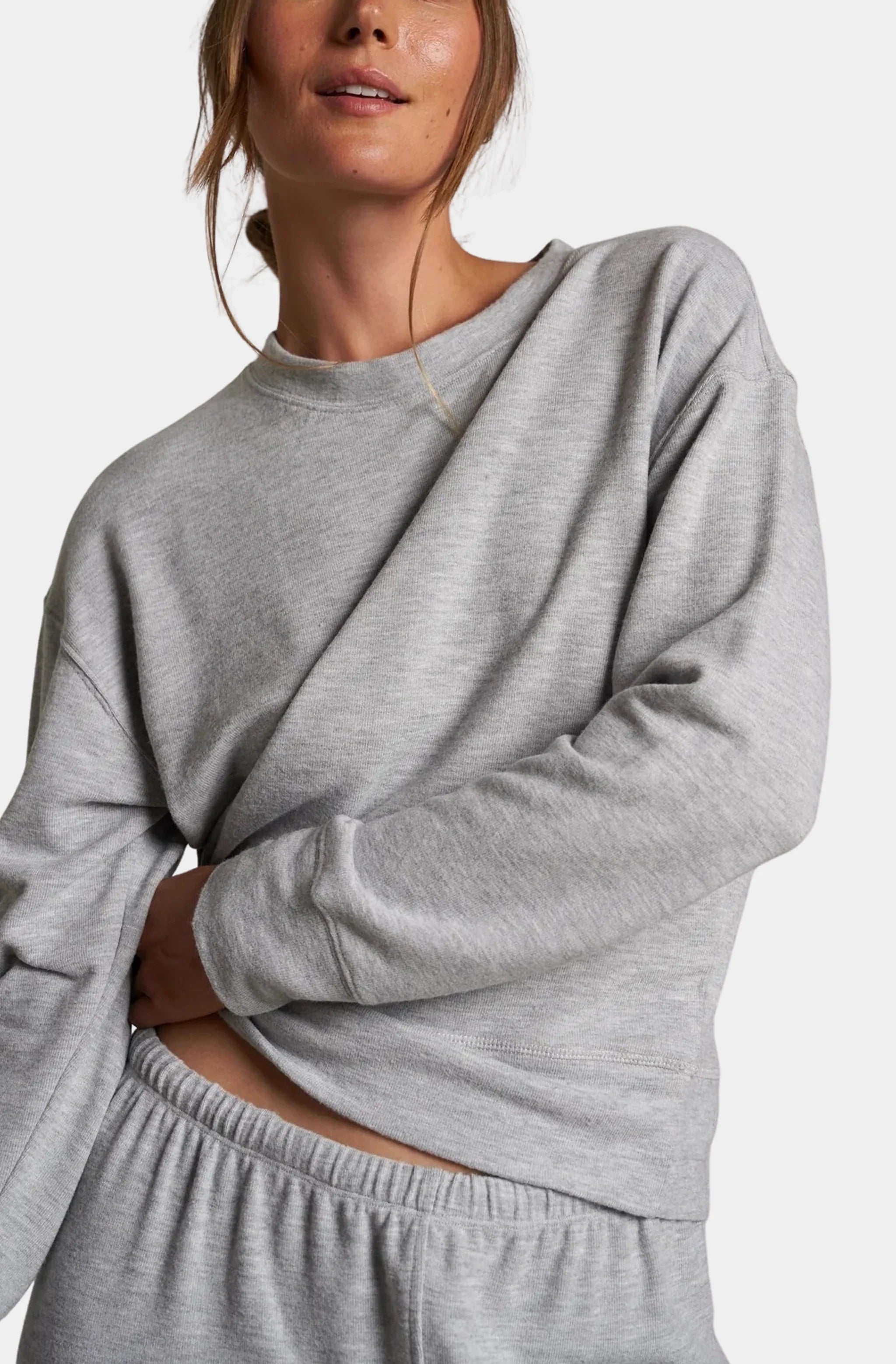 Selma Brushed Sweater Jersey Pullover