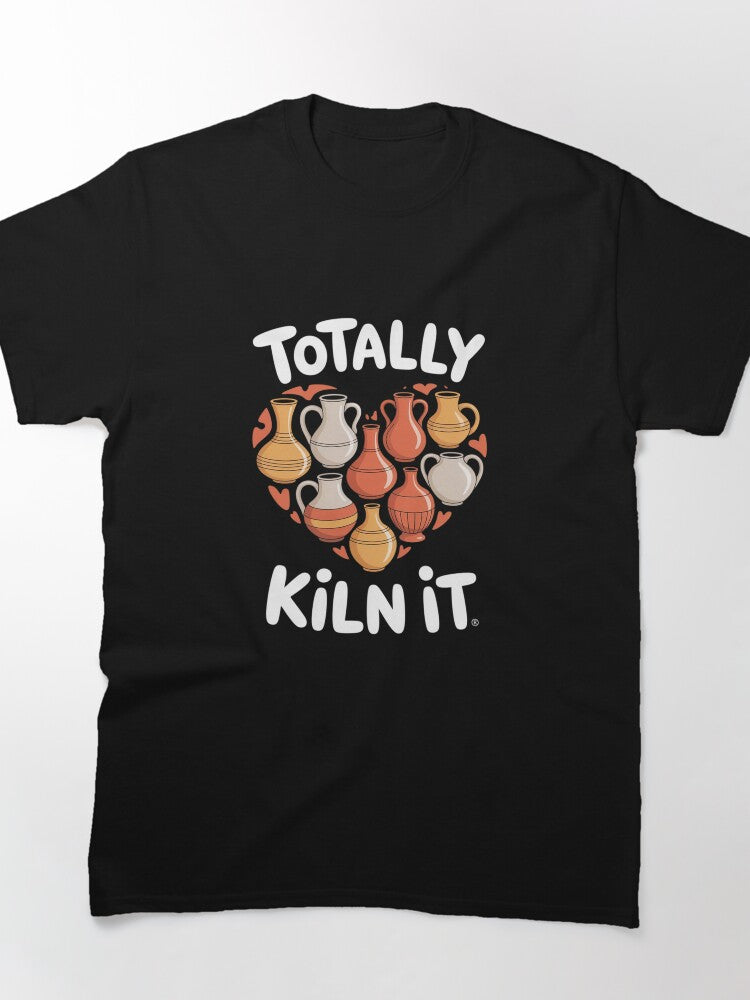 Totally Kiln It Pottery Women's Clay Artist Oversized T-Shirt
