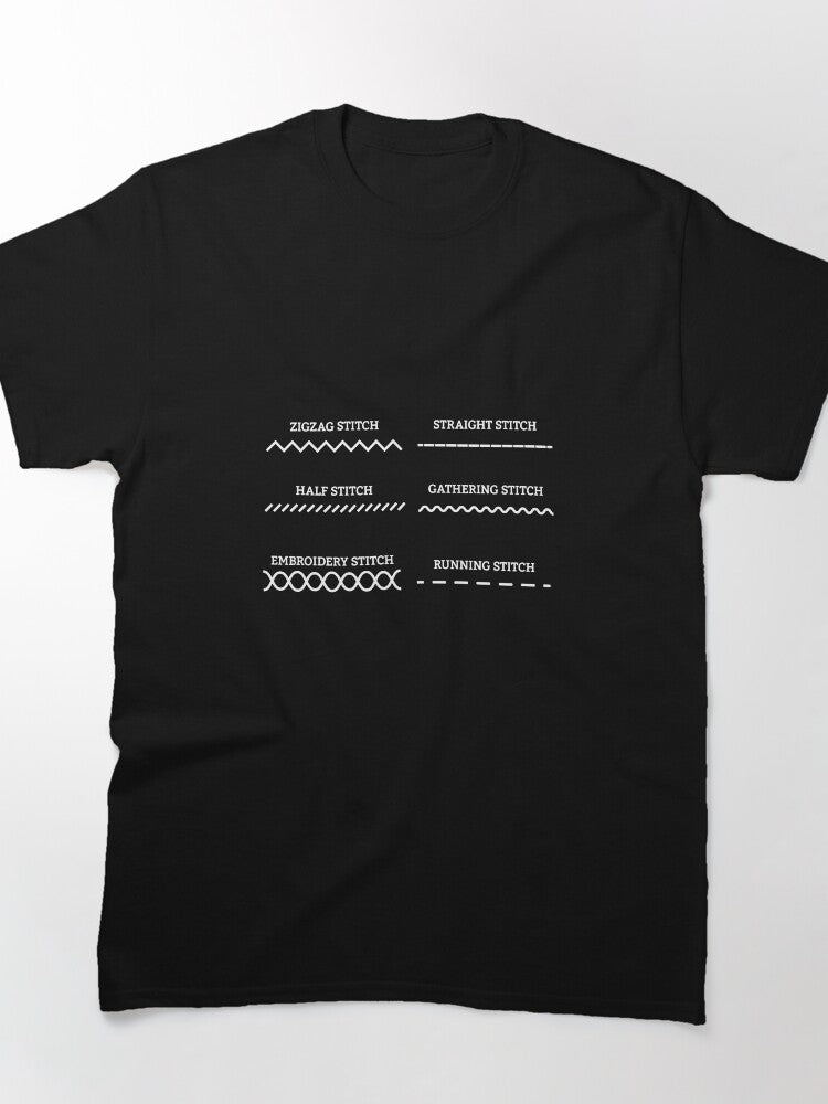 Naehen3 Craft Inspired Graphic Design Oversized T-Shirt
