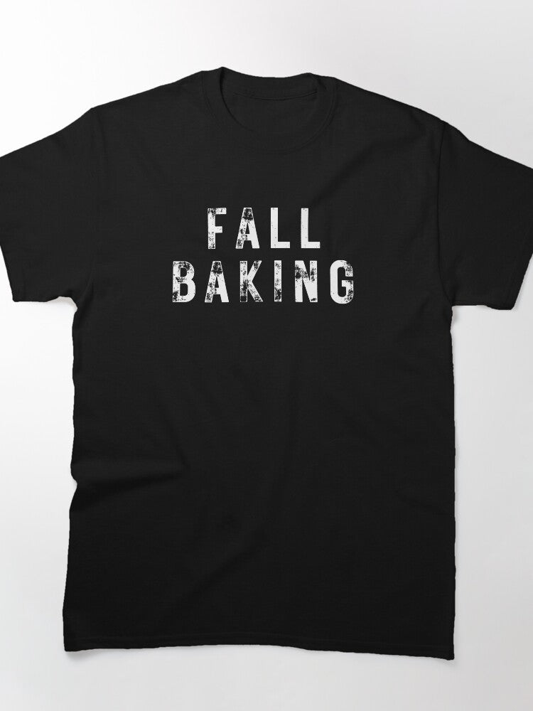 Autumn Fall Baking Art Tee - Seasonal Pastry Illustration Shirt