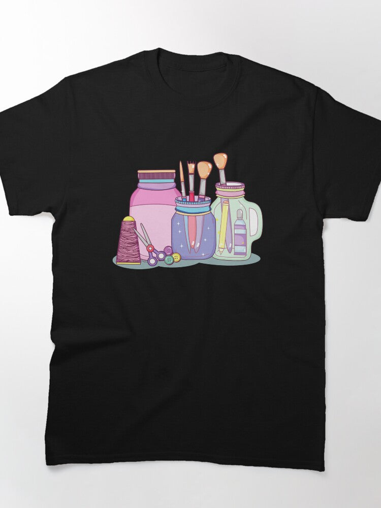 Do It Yourself Crafts Concept Maker Design Oversized T-Shirt
