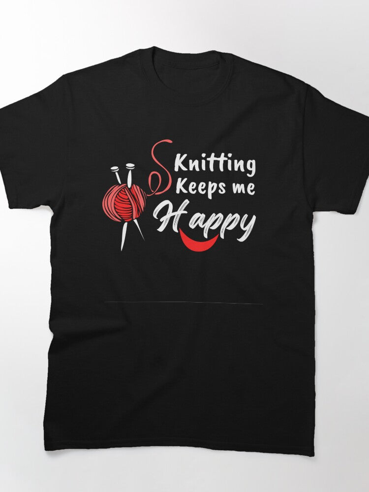 Easy Crochet & Baby Knitting Tee - Oversized Crafting Pattern Shirt