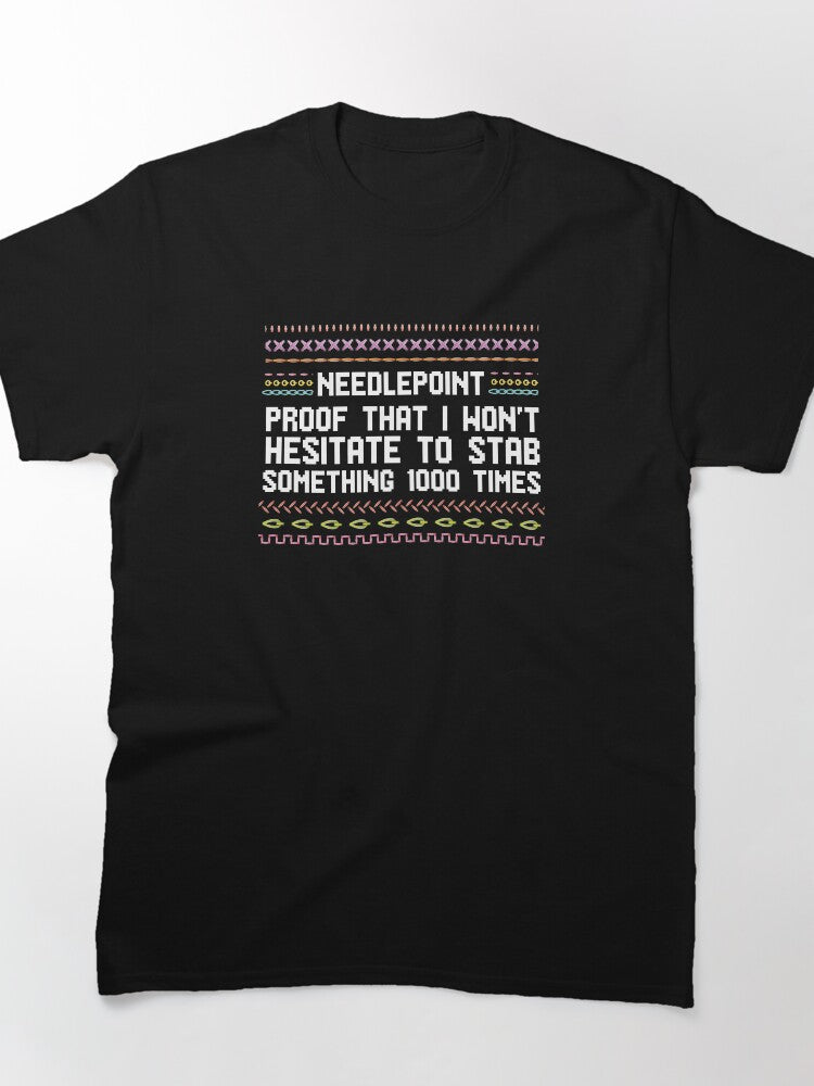 Retro Funny Sewing Tee | Vintage Aesthetic Crafting Shirt