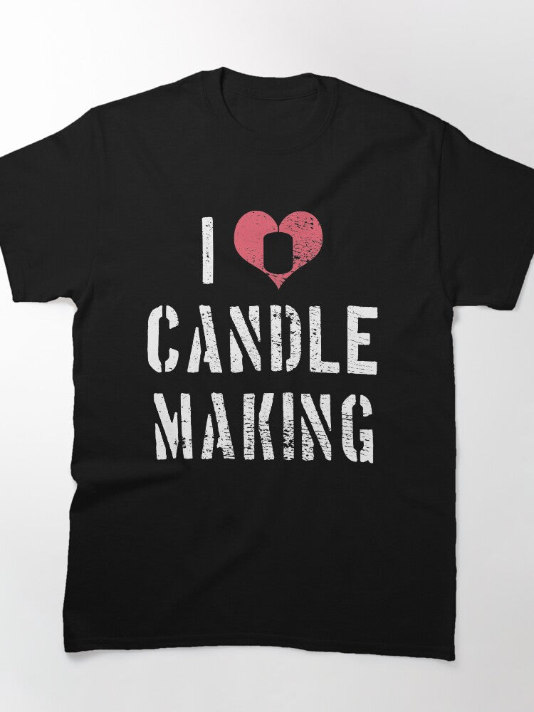 Handmade Candle Maker T-Shirt - Crafty DIY Hobbyist Oversized Top