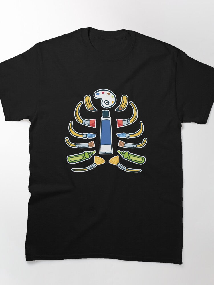 Art Teacher and Student Creative Classroom Oversized T-Shirt