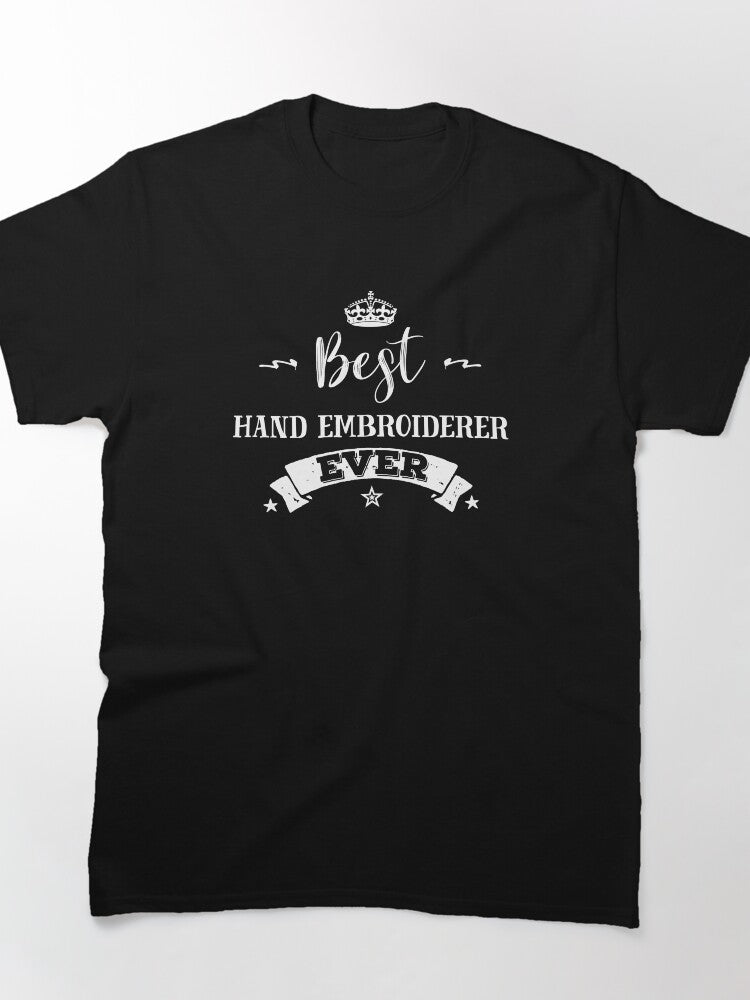 Best Hand Embroiderer | Professional Stitcher Oversized Tee
