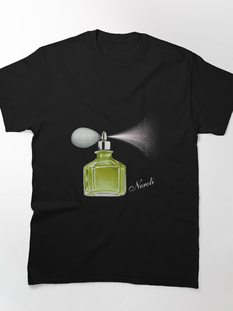 Neroli Perfume Aesthetic Shirt - Elegant Floral Scent Oversized Tee