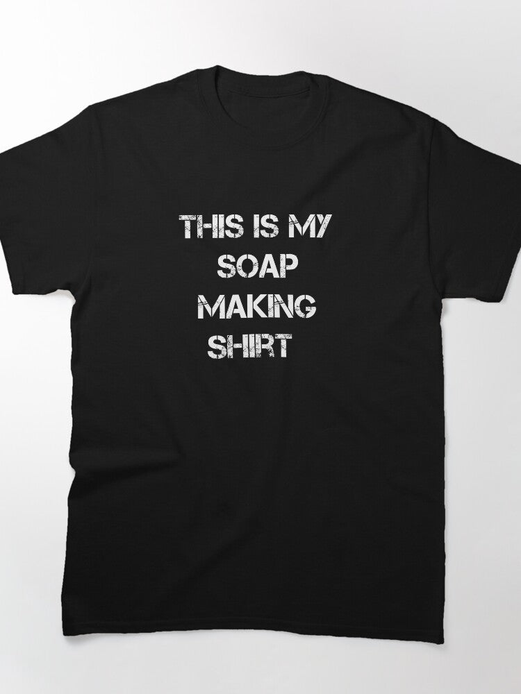 Vintage Soap Making Shirt - Retro Artisan Handcrafted Soap Gift Tee