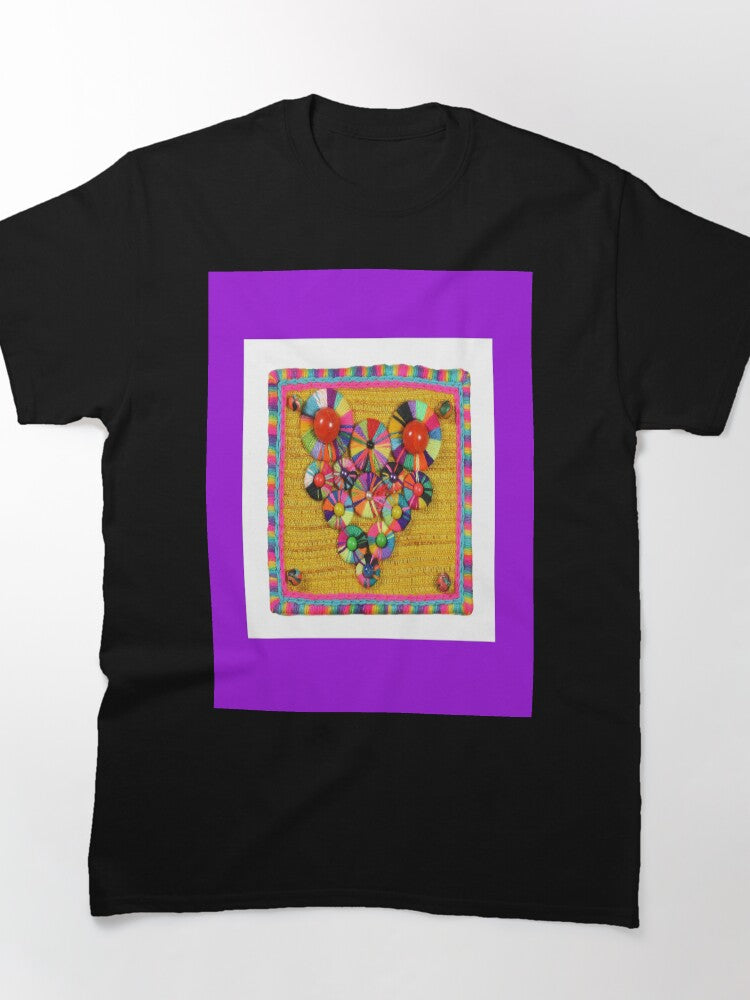 Soft Disc Abstract Minimalist Oversized T-Shirt Contemporary Design