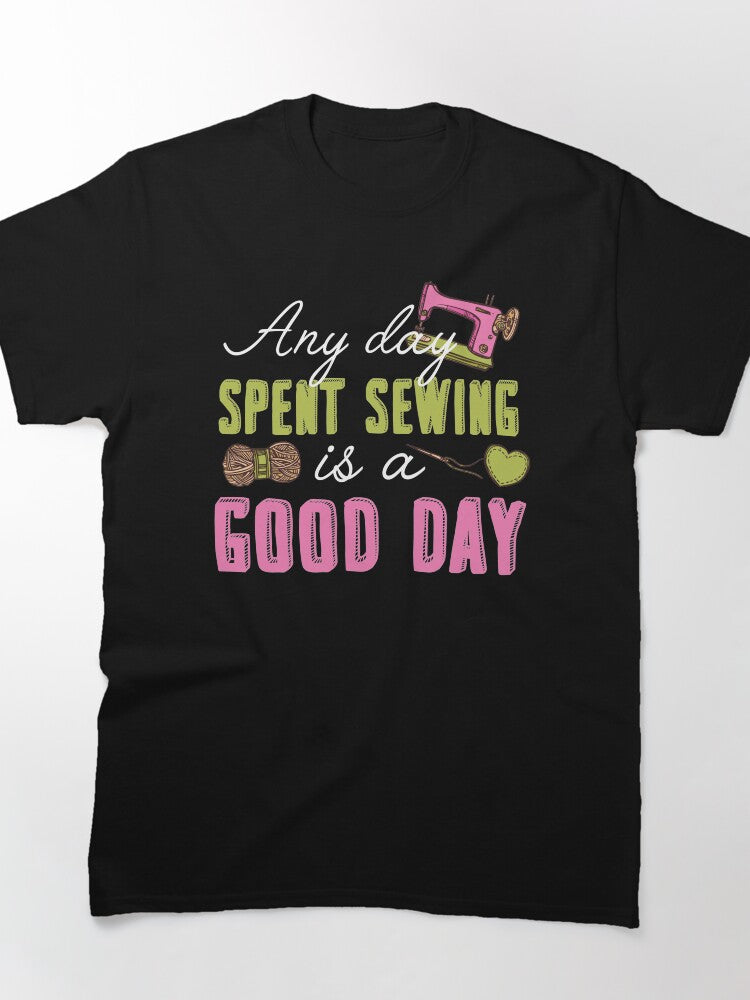 Any Day Spent Sewing | Good Day Hobbyist Oversized Tee