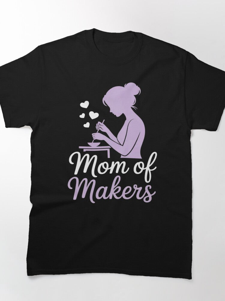 Mom of Makers DIY Crafting Enthusiast Gift Oversized T-Shirt