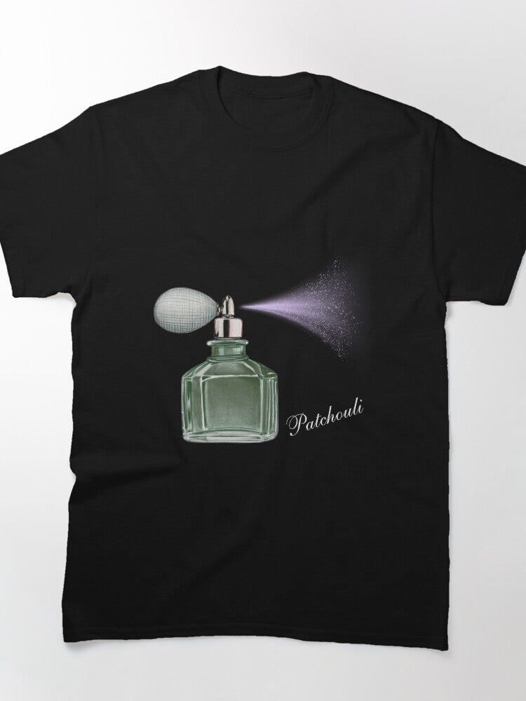 Patchouli Perfume Aesthetic Shirt - Retro Earthy Scent Oversized Tee
