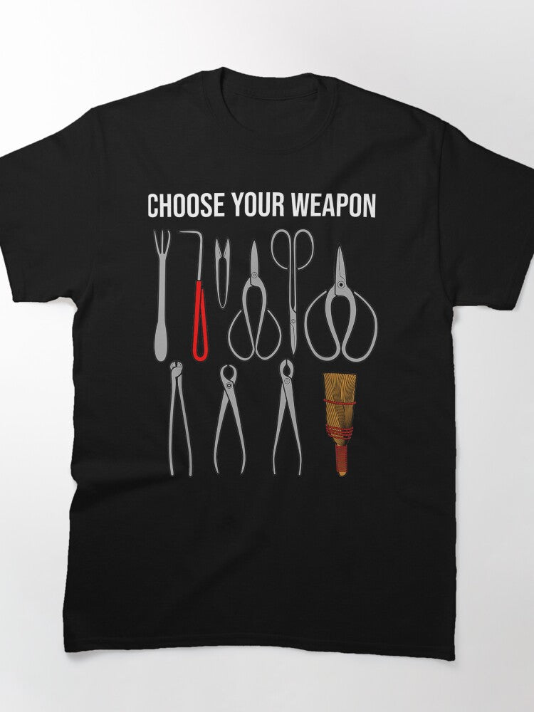Funny Bonsai Gardening Tools Pruning Expert Oversized T-Shirt