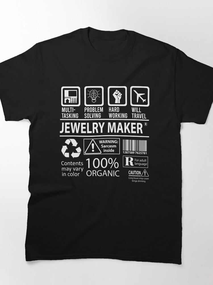 Premium Jewelry Maker Oversized T-Shirt Artisan Workshop Wear