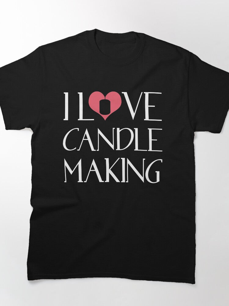 Candle Making Artisan Shirt - Handmade Soy Wax Crafting Graphic Tee