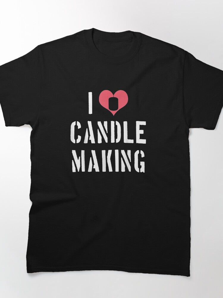 Candle Making Hobbyist Shirt - Crafty Artisan DIY Oversized Apparel