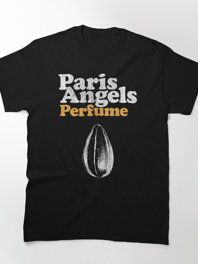 Paris Angels Perfume T-Shirt - Chic Oversized Fragrance Graphic Tee