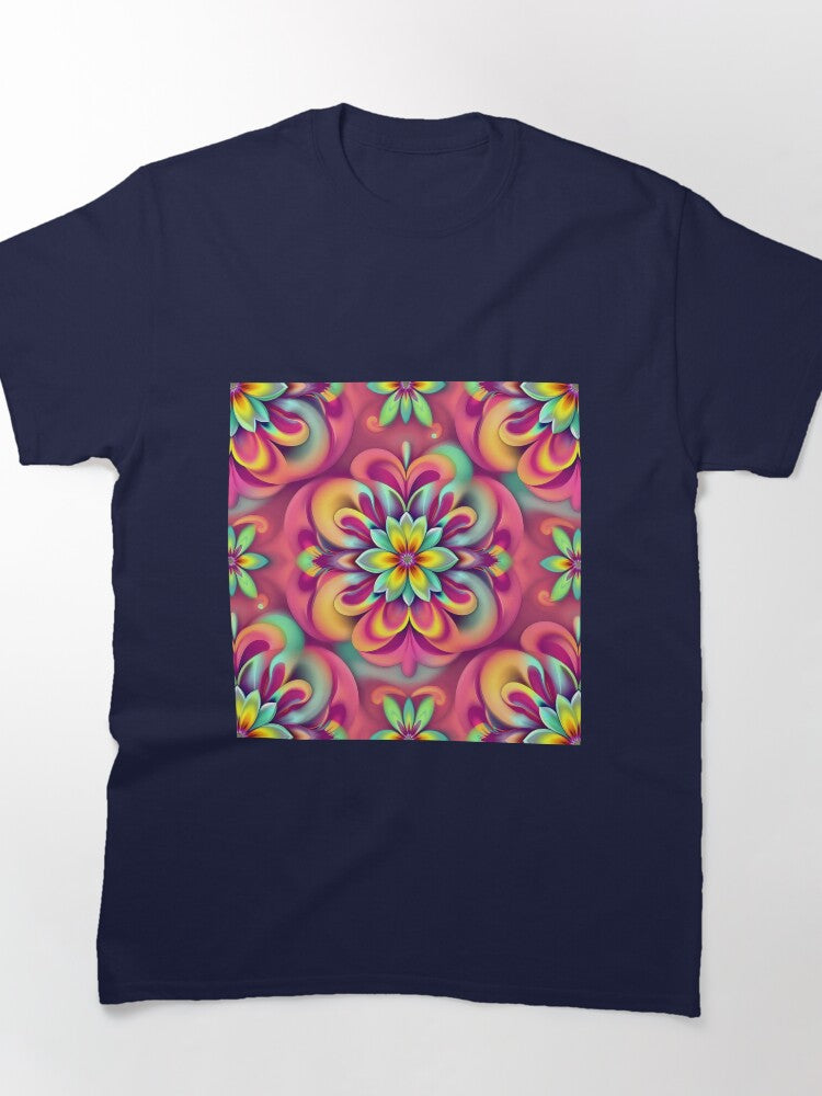Vintage Morris Poster Graphic Shirt | Sophisticated Art Nouveau Top