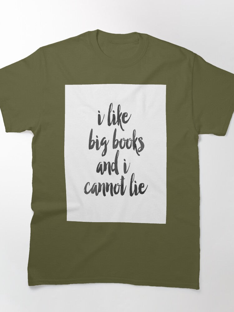 Big Books Lover Oversized T-Shirt Vintage Dictionary Art Print Tee