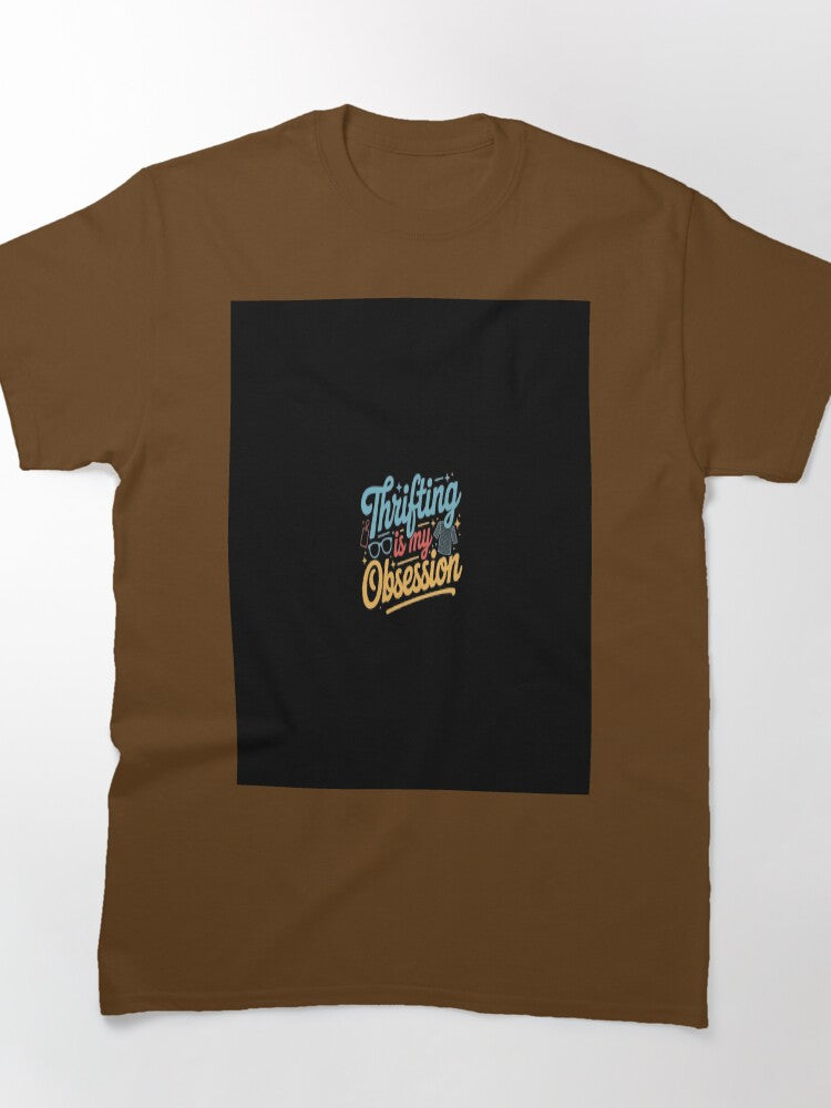 Thrift Shopper Obsession Oversized T-Shirt Vintage Thrifting Graphic