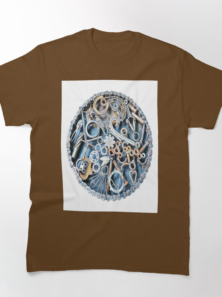 Love Table Top Graphic Oversized T-Shirt Romantic Artistic Print