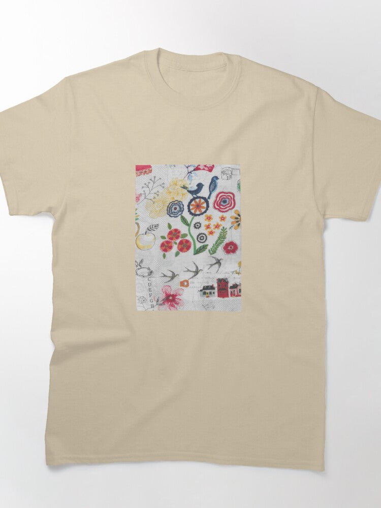 Domestic 2 Home Inspired Artistic Graphic Oversized Tee