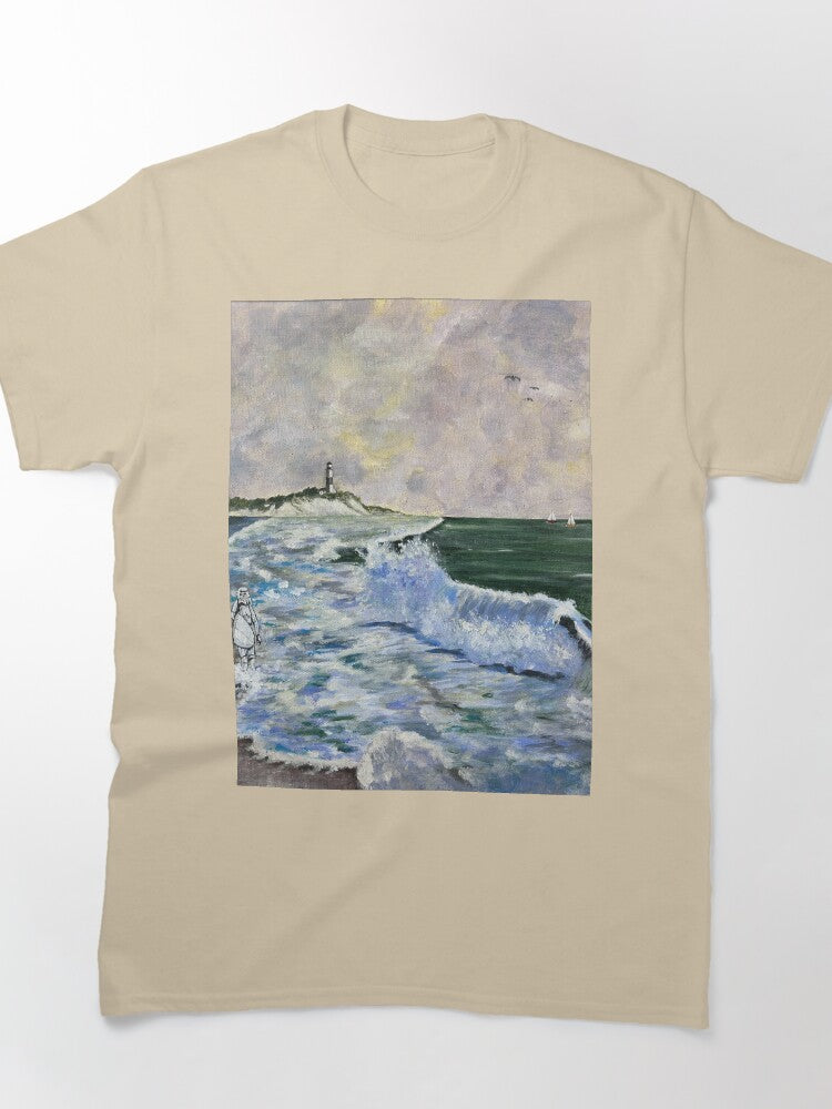 Dawn Patrol Surfing Theme Oversized T-Shirt Beach Life Graphic Tee