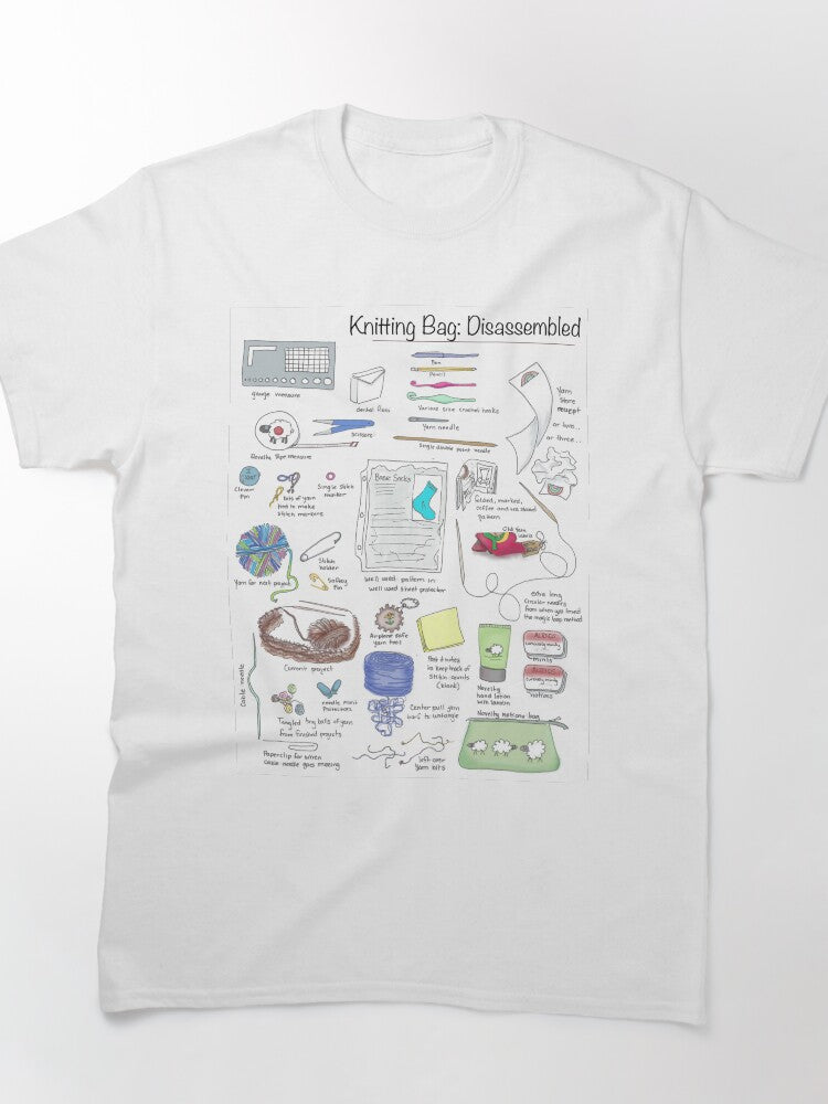 Disassembled Knitting Bag | Deconstructed Craft Oversized Tee