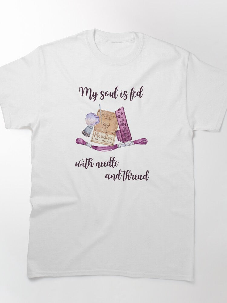 Soul Fed Needle & Thread | Inspirational Crafty Oversized Tee