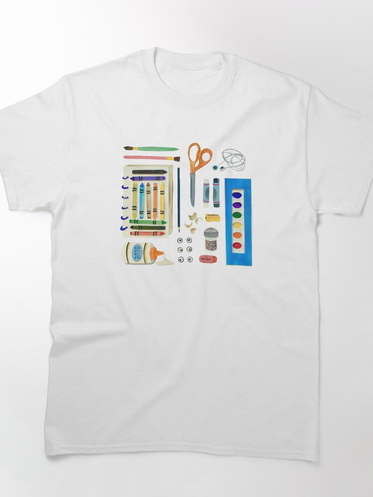 Aspiring Artist's Starter Kit Creative Tools Oversized T-Shirt